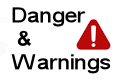 Sandy Bay Danger and Warnings